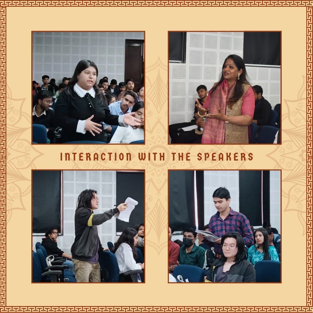Republica_ARSD's tweet photo. Republica: The Association of Political Science at Atma Ram Sanatan Dharma College, Delhi University, hosted its Inaugural Session and Seminar as part of its Annual Departmental fest, Poliforum'24. Here are some highlights from the event 📸✨️ https://t.co/8aHY9j9axP