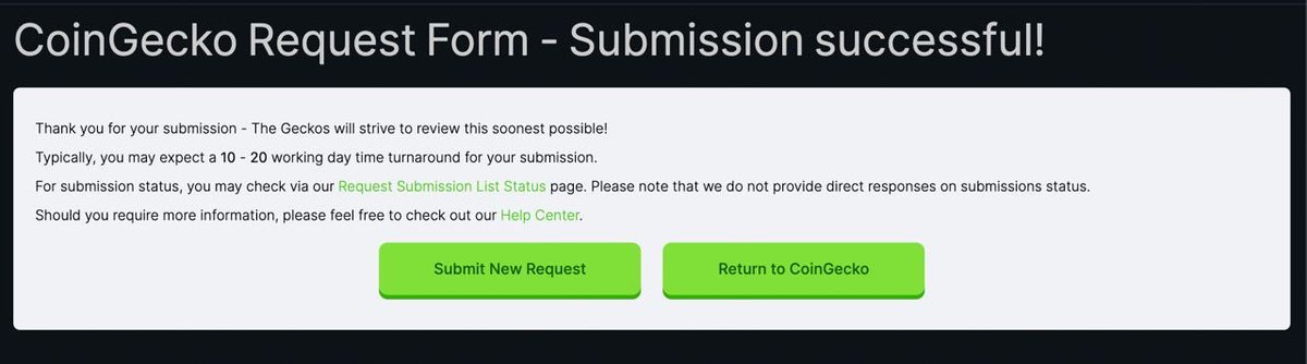 QuantumCoin_'s tweet photo. We have successfully applied for @coingecko listing with tracking number (CL2403240048) https://t.co/ajZRx45osG