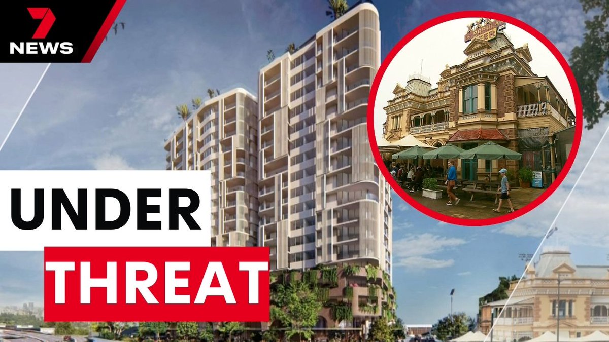 One of Brisbane's most iconic watering holes could be left in the shade if a neighbouring highrise development is given the go ahead. The Breakfast Creek Hotel is fighting the proposal, claiming the 17-storey tower is too tall. youtu.be/LcowPSaY9MU <a href="/JdeRichards/">Jade Richards</a> #7NEWS
