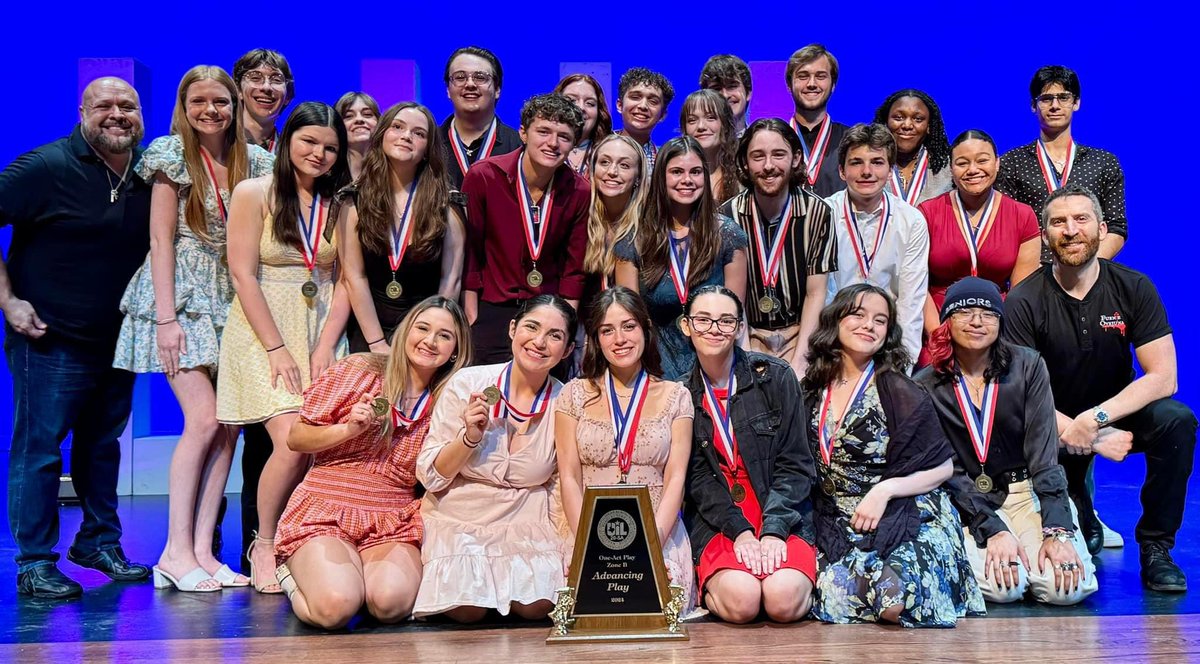 🎭🎟️🏆Congratulations to <a href="/ChargerTheatre/">FulshearHSTheatre</a> as “Fuente Ovejuna” advances to UIL District competition!
