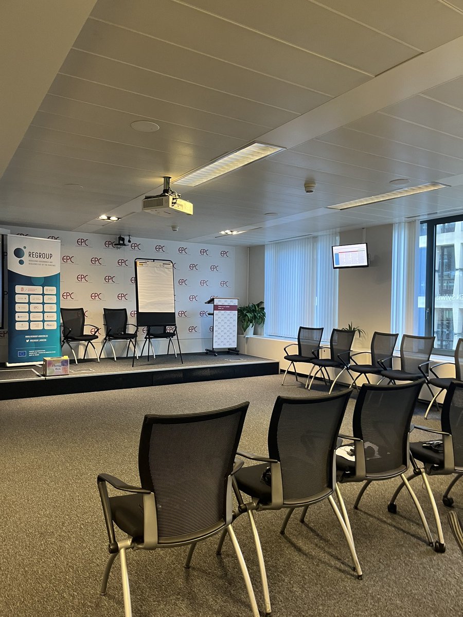 regroup_horizon's tweet photo. Getting ready for the second and final day of the #transnational #minipublic!
Today participants will formulate and vote on the policy recommendations based on the themes of disinformation, scientific communication, the role of non-elected experts and political trust. https://t.co/jpWJInjg8w
