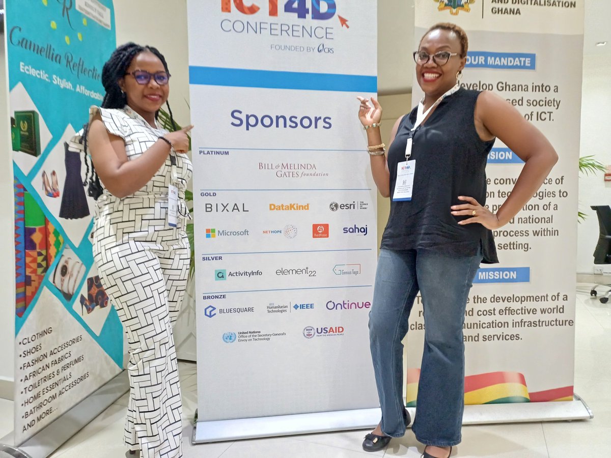 MaryMakanto's tweet photo. 12th ICT4D 2024 conference in Accra, Ghana! 
@ICT4DConference 
@save_children 
@NetHope_org
@CatholicRelief
#ict4d  #readytolearn  #conferenceready 
#WomenInTech #womanintech 
#ICT #Tech4Dev #DigitalDevelopment #ICT4D2024  
#IWD2024  #IWD #iwd24 #InternationalWomensMonth https://t.co/wfFYB8zwSJ
