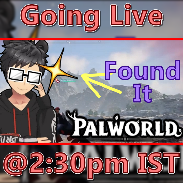 Cyan_with_a_bh's tweet photo. Me am going Live PeePs !!!!

Game: PALWORLD
Time: 2:30pm IST [+5:30 GMT]
Platform: Youtube [https://t.co/UuRrJSHtlE]

Hope to see you in chats -w-

#Palworld #Youtube #streamer #Vtuber #INDVtuber #cyan_with_a_bh https://t.co/UvdhD9KBPh