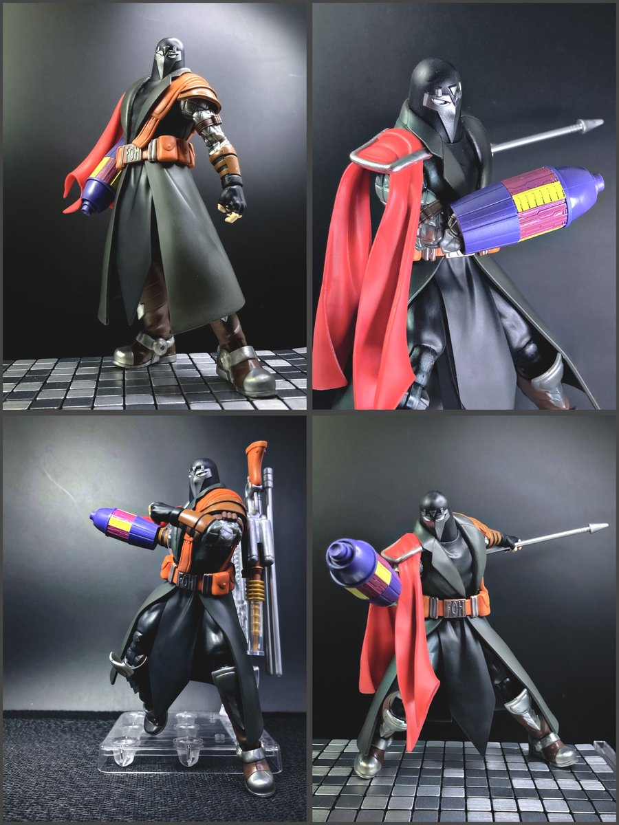 マーベルレジェンド エクスキューショナー こう見えて首・腰もしっかり