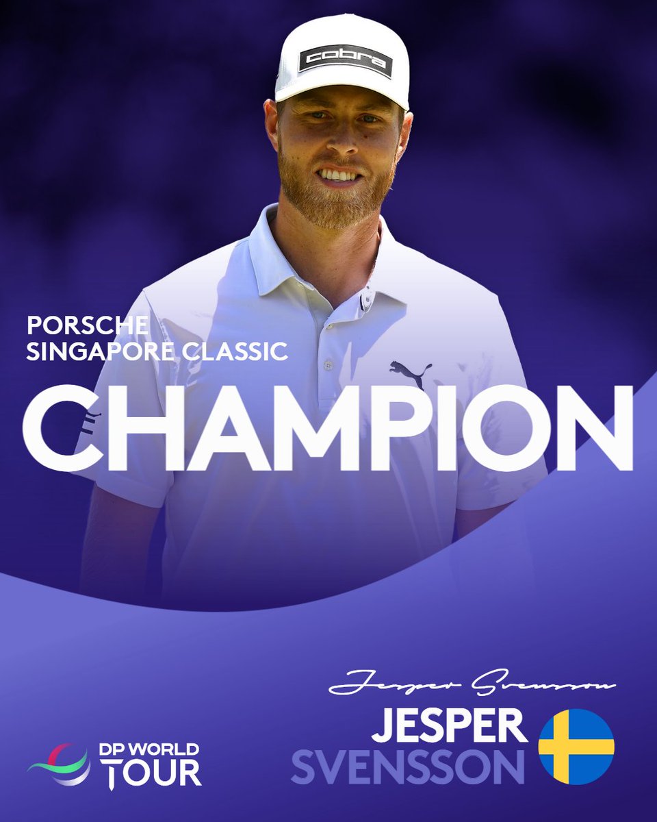 Jesper Svensson wins the Porsche Singapore Classic 🏆

#PorscheSingaporeClassic