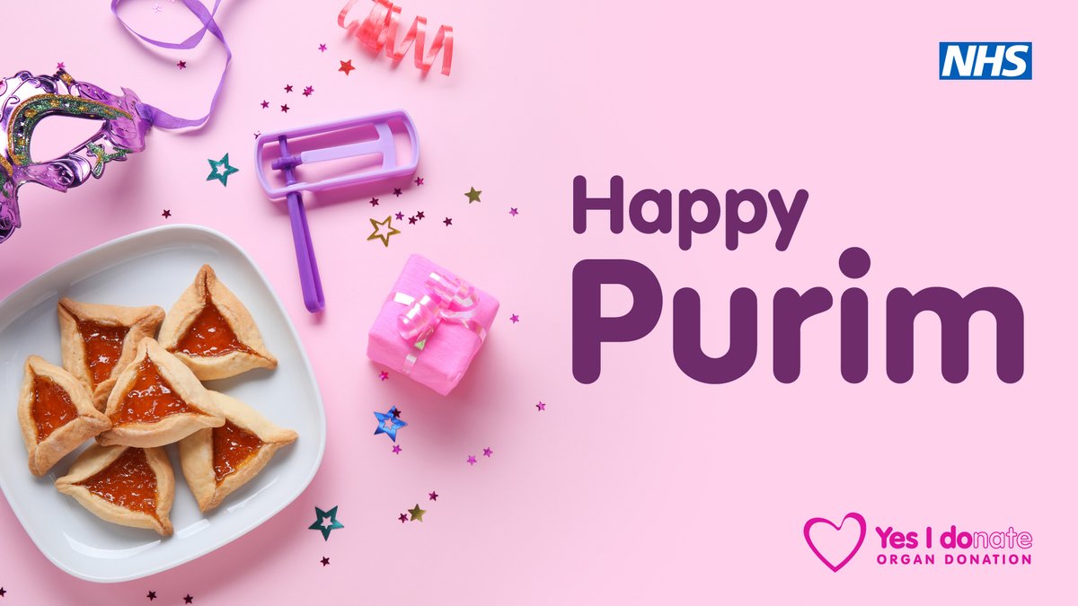 We'd like to wish a happy #Purim to all our supporters who celebrate! 💗