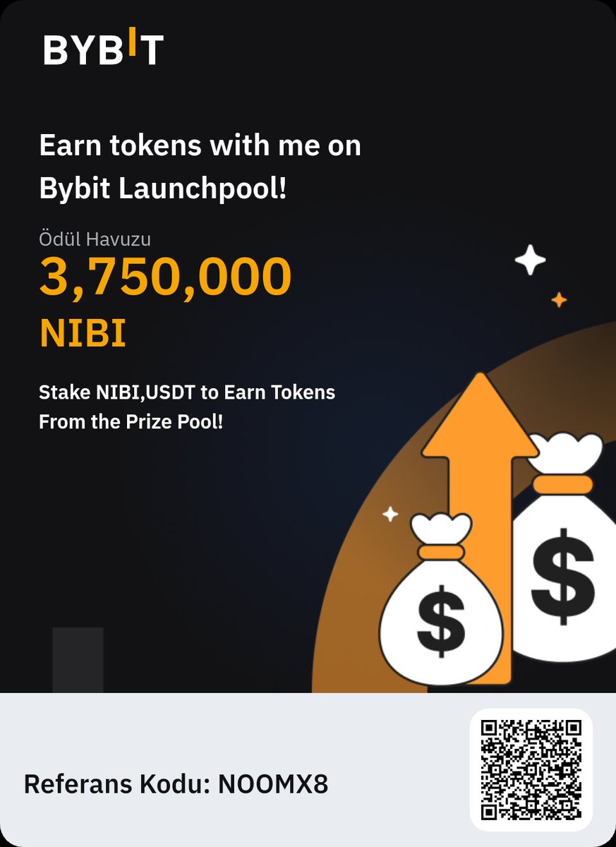 aayaz12's tweet photo. Join me on Bybit and stake NIBI,USDT on Launchpool to earn from a 3,750,000 NIBI prize pool! Buraya tıklayın:https://t.co/ijT7Y2KF5O https://t.co/LiKArn3ZBx