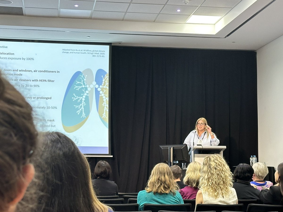 <a href="/tsanz_thoracic/">TSANZ</a> position statement update ‘Asthma management and landscape fire smoke’ with Prof <a href="/nessmcd/">Vanessa McDonald</a> #tsanzsrs24