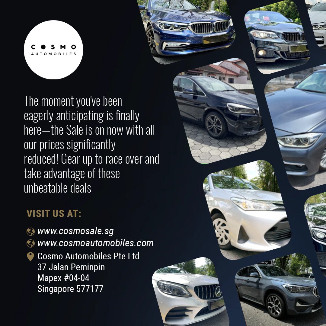CosmoAutomobile's tweet photo. View our stocks here https://t.co/3vLRoEfXFX https://t.co/98AhCf3bYe
