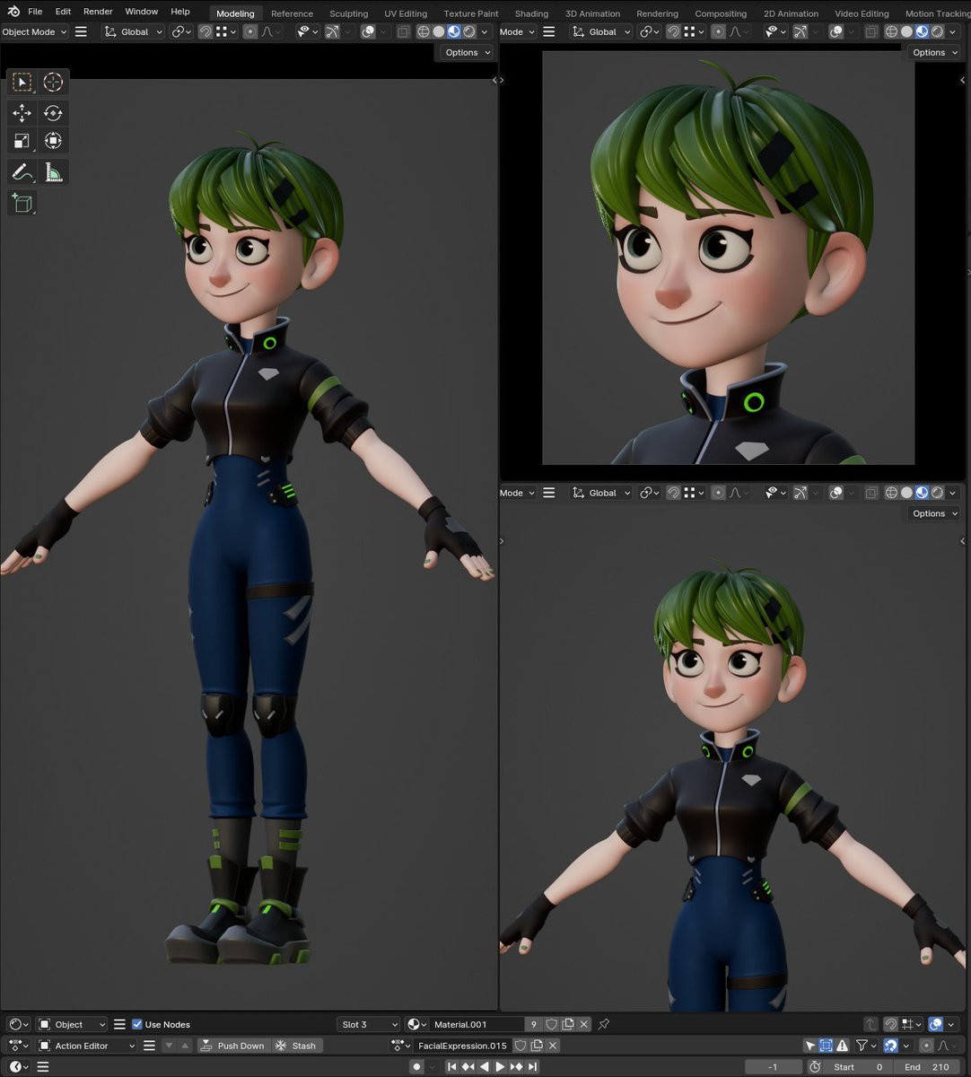 wip
洋服作ったり、靴作ったり、cyclesからeevee にしたりしてみた

#b3d #blender #eevee