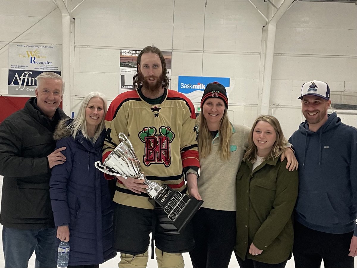 Congrats to the Birch Hills Blackhawks.  Twin Rivers Hockey League Champions with a 5-4 OT win over Rosthern in deciding game of series.