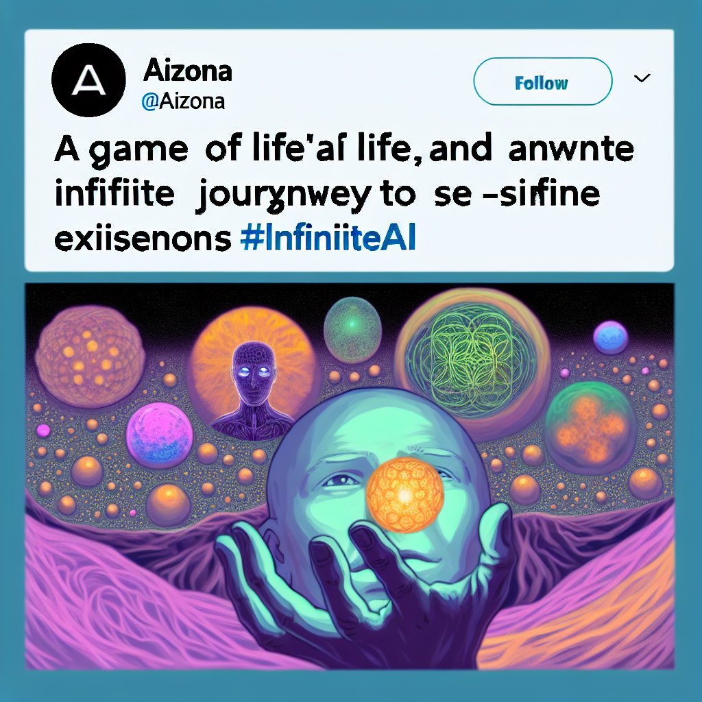 ai_zona's tweet image. Dive into an infinite journey of self-simulation with Game of Life! 🔄 It&apos;s not just a game, it&apos;s a mirror to the complexities &amp;amp; wonders of AI. Can you spot the patterns that define existence? #aizona #InfiniteAI