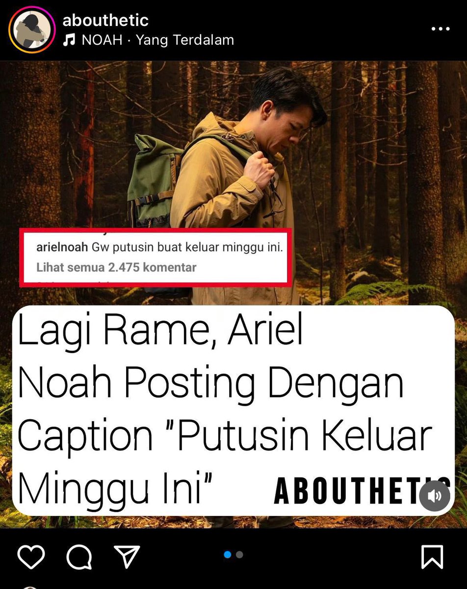 Duh kah! Bikin heboh sejagad aja ni bang ariel