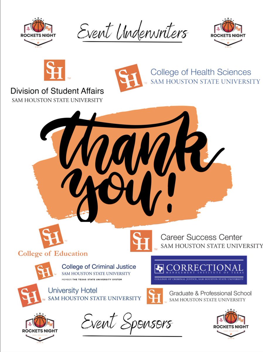 Also a very special thank you to our wonderful sponsors! None of this would’ve been possible without you!