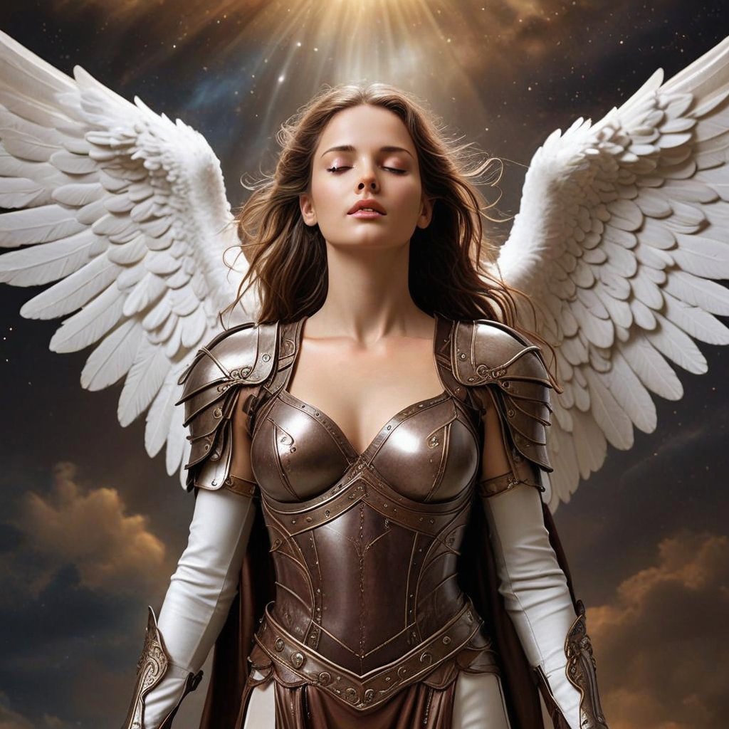Maat_777777's tweet photo. I put on the whole armor of God and I realized... that I'm covered with pure love. Well... this armor is indeed unbreakable.
❤️‍🔥❤️💫 https://t.co/Yxp0MYmrXc