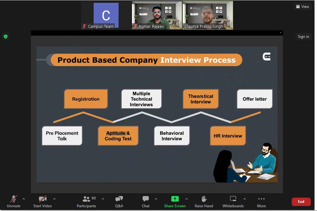 GoogleDSC_AJU's tweet photo. GDSC - ARKA JAIN University is thrilled to announce the successful completion of the Campus Hero webinar on Expert Session on DSA and interview preparation by Shaurya Pratap Singh , in collaboration with Coding Ninjas ! 🚀 Let's keep coding! 💻 #CampusHero #CodingNinjas https://t.co/xcnCQokPxa