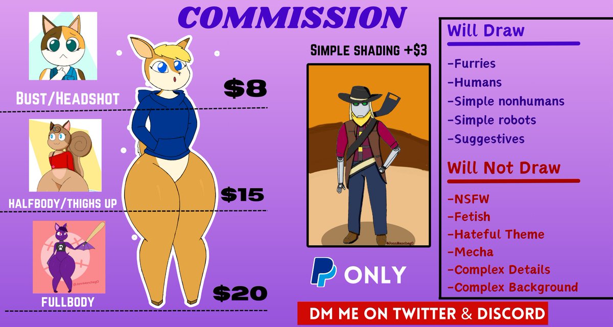 Wadesdezz 7007 (C0MM OPEN) tweet media