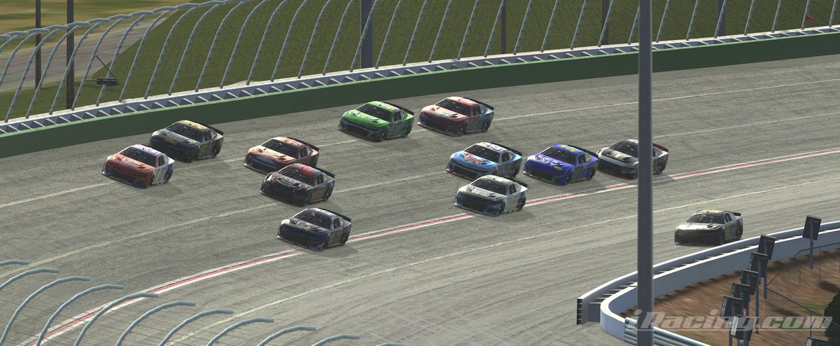 What a race! After an action-packed race <a href="/kent_mueller/">Kent Mueller</a> grabbed his 1st 🏆of the 2024 season! Brad Rivers got 2nd <a href="/Am3ricanOu41aw/">Am3rican Ou41aw</a> got 3rd <a href="/Kane4855/">Kane</a> got 4th and <a href="/MichaelEYork1/">Michael E York</a> got 5th to round out the top 5.

We are off next week for Easter but then we're back for <a href="/HomesteadMiami/">Homestead-Miami Speedway</a>