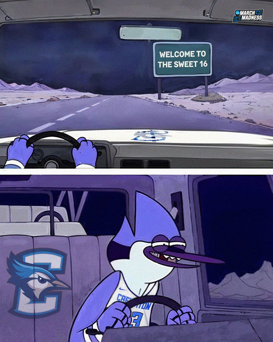 The Bluejays are cruisin’ into the #Sweet16 🐦🚗

#MarchMadness