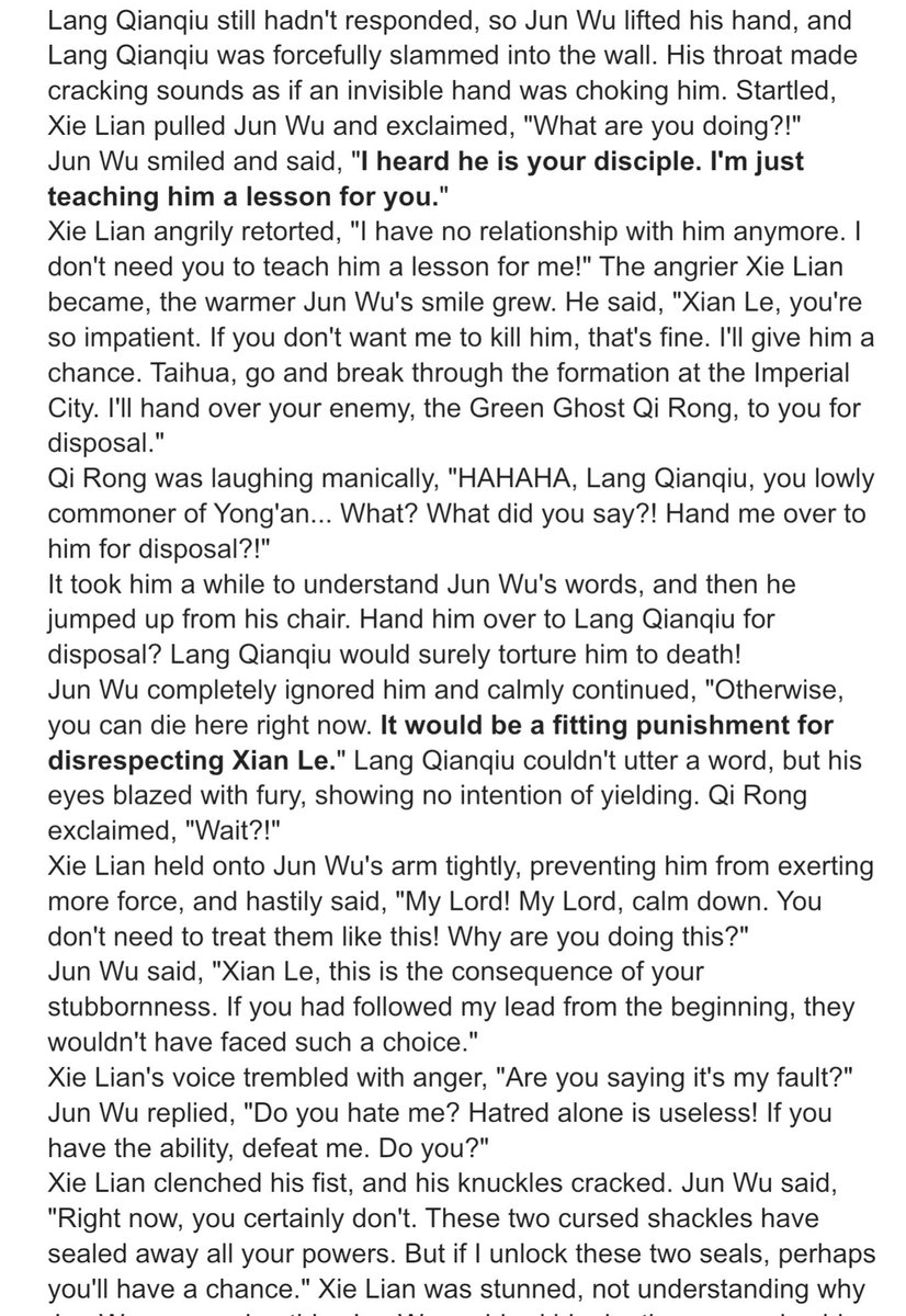 Junwu playing toxic Grandpa to LQQ in the revised tgcf LMAO 
#junwu #xielian #langqianqiu 