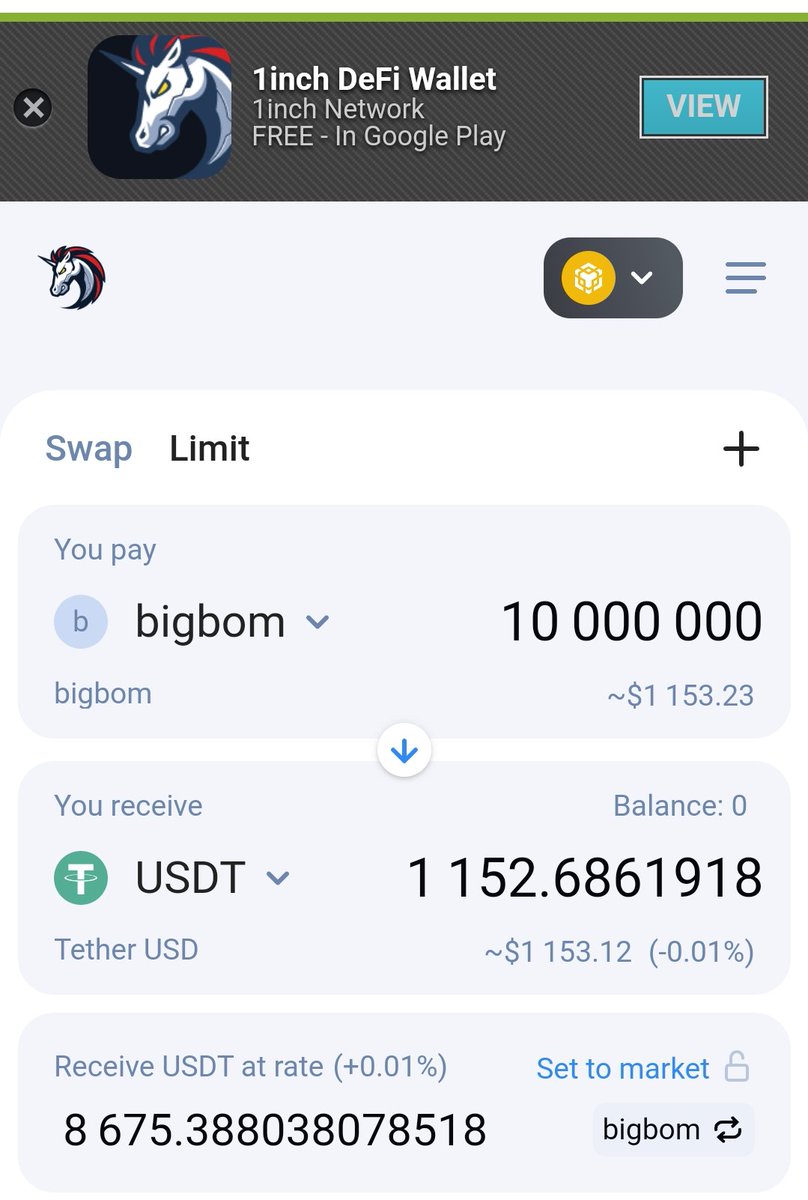 bigbomoffice2's tweet image. Claim Airdrops
You'll receive 10,000,000 

10,000,000 $bigbom (1152.68 usdt) each to the first 10000 people who follows and retweets pinned📌📌📌 post
Drop you wallet address
Contract bigbom (BEP20) : 0xd959A962aEB04DC8BFb90c5cCA0f92d3421b4758