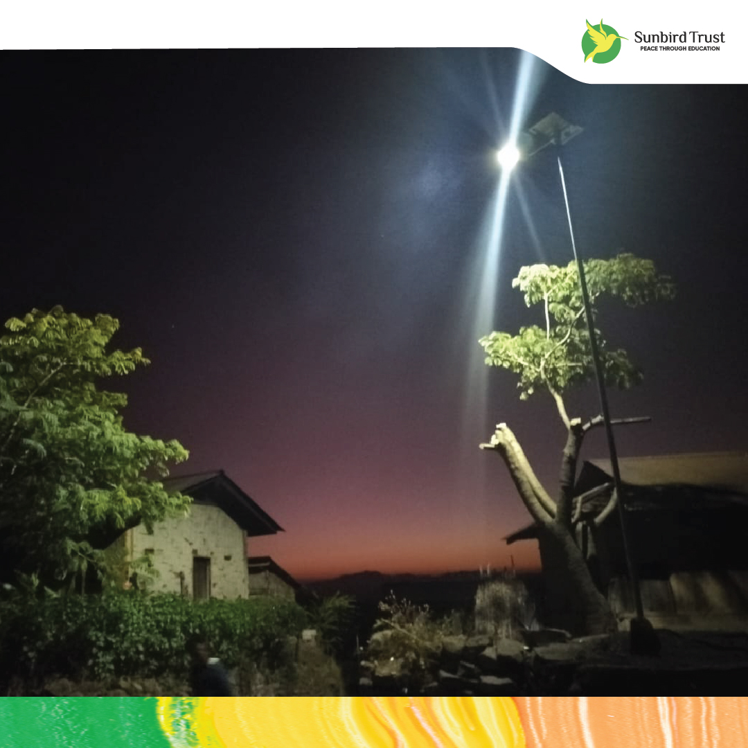 200 new street lamps light up 11 villages in Manipur & Nagaland, thanks to all involved in making this possible. A brighter future begins! 

#CommunityOutreach #SolarLighting #Empowerment