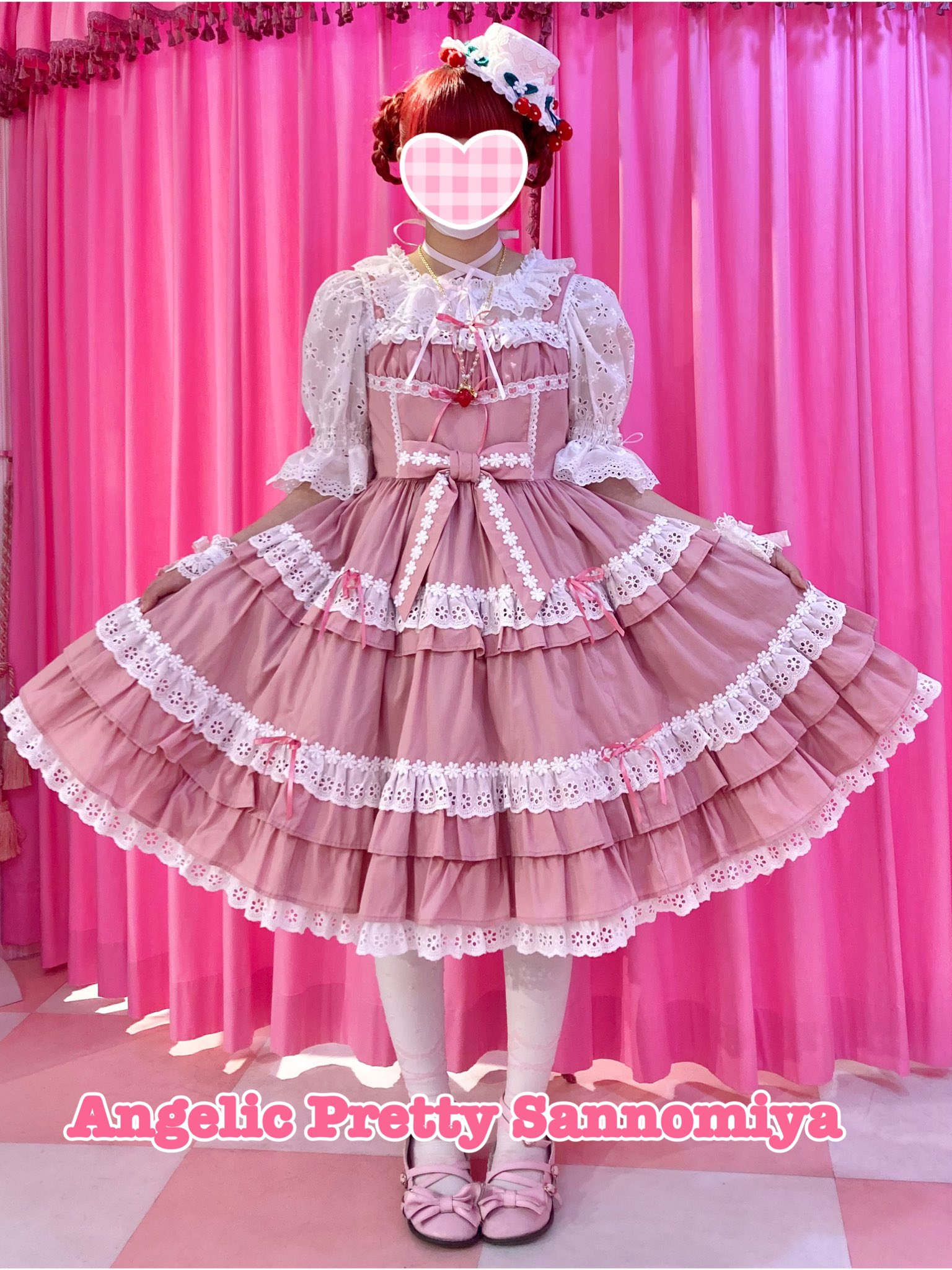 angelic Pretty Dream Marinジャンスカ ピンク Angelic Pretty Dream