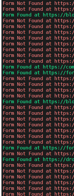 #bugbountytips #bugbountytip #blindxss The following script finds HTML forms in the list of URLs. It helps me a lot to find forms for Blind XSS. github.com/dirtycoder0124… Use: - python3 formfinder.py endpoints.txt
