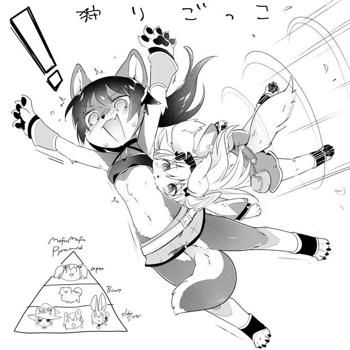 姉がケモノになったら妹が頂点捕食者になる幻覚を観てる
#テイマー姉妹のもふもふ配信 