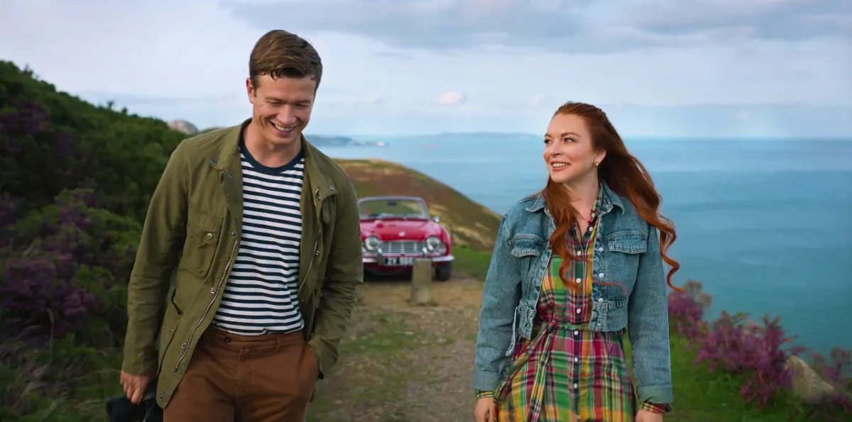 sanpan_16's tweet photo. Marriage or life should be with someone you love, not someone you wish for, someone you find, or someone who finds you. #IrishWish (2024) captures the enchanting beauty of Ireland with @lindsaylohan &amp; #EdSpeleers &amp; @vlavla. #LindsayLohan is fun &amp; charming. #Watchablemovie https://t.co/p5hR63g2rq