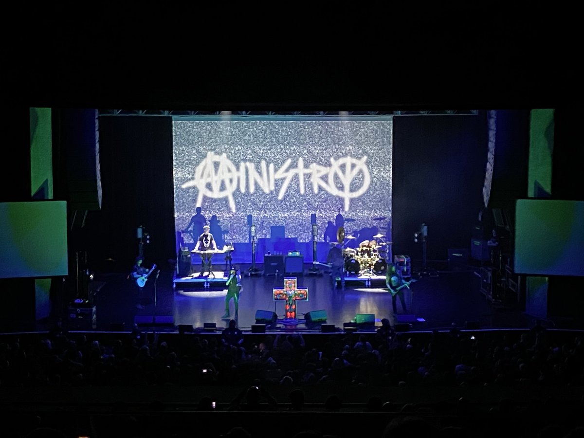 Wingerson's tweet photo. Saw industrial strength Ministry at Hard Rock Live tonight. https://t.co/pQK3GowRJB
