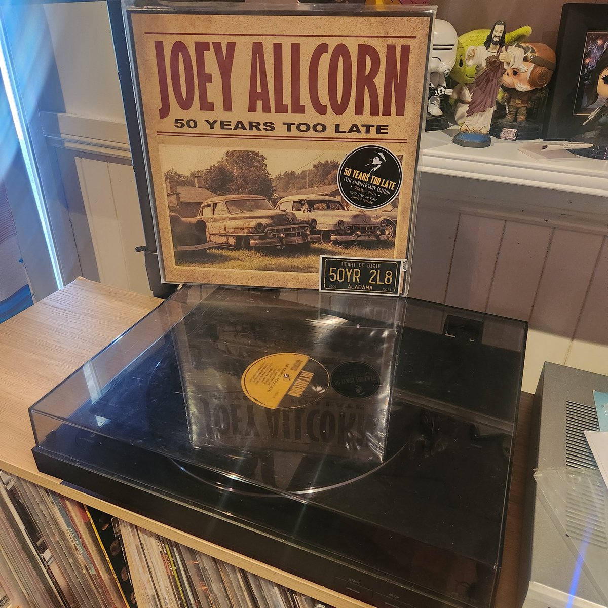 lesoulgambler's tweet photo. Joey Allcorn - 50 Years Too Late (2006)
#TwitterVinylClub #WhatsOnYourTurntable #nowplaying #nowspinning #inthishousethaticallhome #thatmuchfurtherwest #suburbancaveman #vinylrecords #recordcollector #countrymusic https://t.co/llzJHqb1xk
