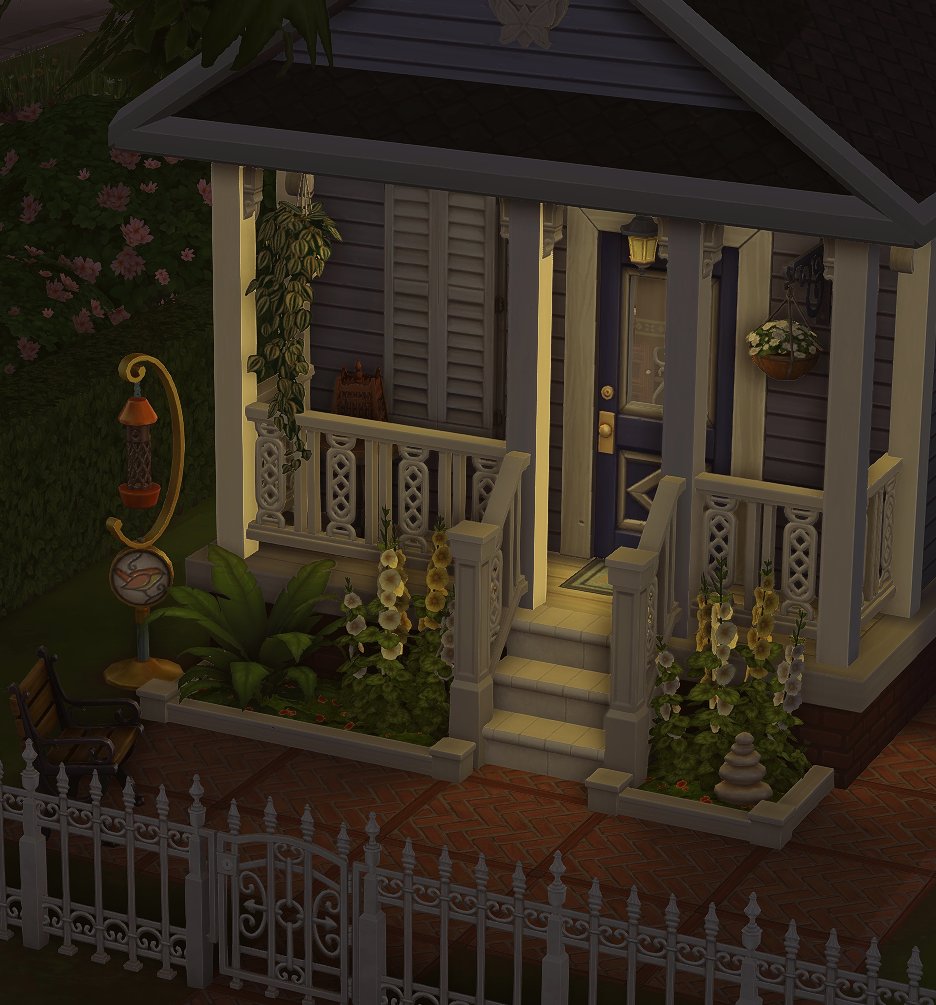 * SIMS 4 * Tiny Willow Creek House🌛
- Gallery: Creeksims

#TheSims4 #TheSims #LosSims4 #ShowUsYourBuilds