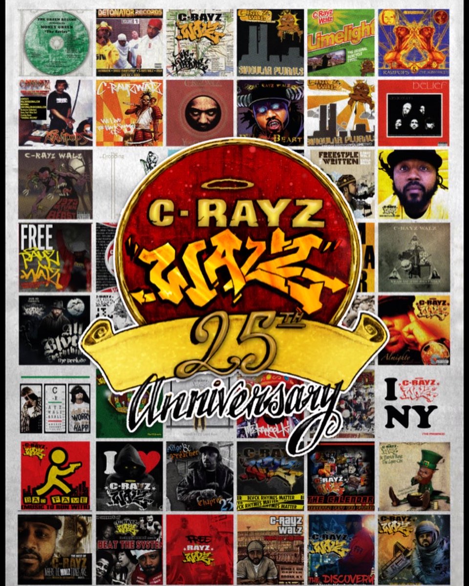 crayzwalz360.bandcamp.com/merch/the-25th… ☀️
#CRayzWalz25thAnniversary #SunCycle360IsTheLightSource #FreeRayzWalz