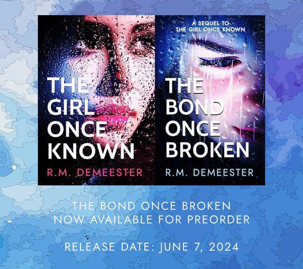 The Bond Once Broken - the gripping sequel to 'The Girl Once Known - is now available for preorder! mybook.to/TheBondOnceBro… #preorder #thriller #mustread #booktwt #RT Strongly recommended to read The Girl Once Known first. Link: mybook.to/TheGirlOnceKno…