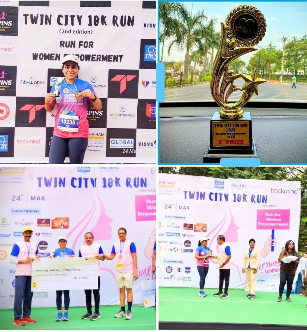 Dr Sudhir Kumar MD DM (@hyderabaddoctor) on Twitter photo Enjoyed Twin City 10 Km Run (for women empowerment) this morning around the picturesque Hussain Sagar lake, in amazing company of <a href="/rashmi_sudhir4/">Rashmi Sudhir</a> .
The icing on the cake was Rashmi's 4th consecutive podium finish in the past 4 running events.
#running #fitness <a href="/FitIndiaOff/">Fit India Movement</a> Enjoyed Twin City 10 Km Run (for women empowerment) this morning around the picturesque Hussain Sagar lake, in amazing company of <a href="/rashmi_sudhir4/">Rashmi Sudhir</a> .
The icing on the cake was Rashmi's 4th consecutive podium finish in the past 4 running events.
#running #fitness <a href="/FitIndiaOff/">Fit India Movement</a>