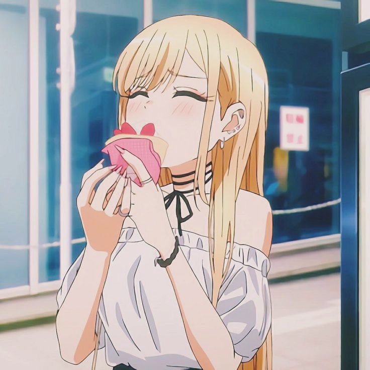 milkynoe's tweet photo. MARIN'S EATING EXPRESSIONS ON THEIR DATE WERE SO FUN SHE GOT TO TRY SO MANY TASTY THINGS ✨ https://t.co/ihvCWPmn4J