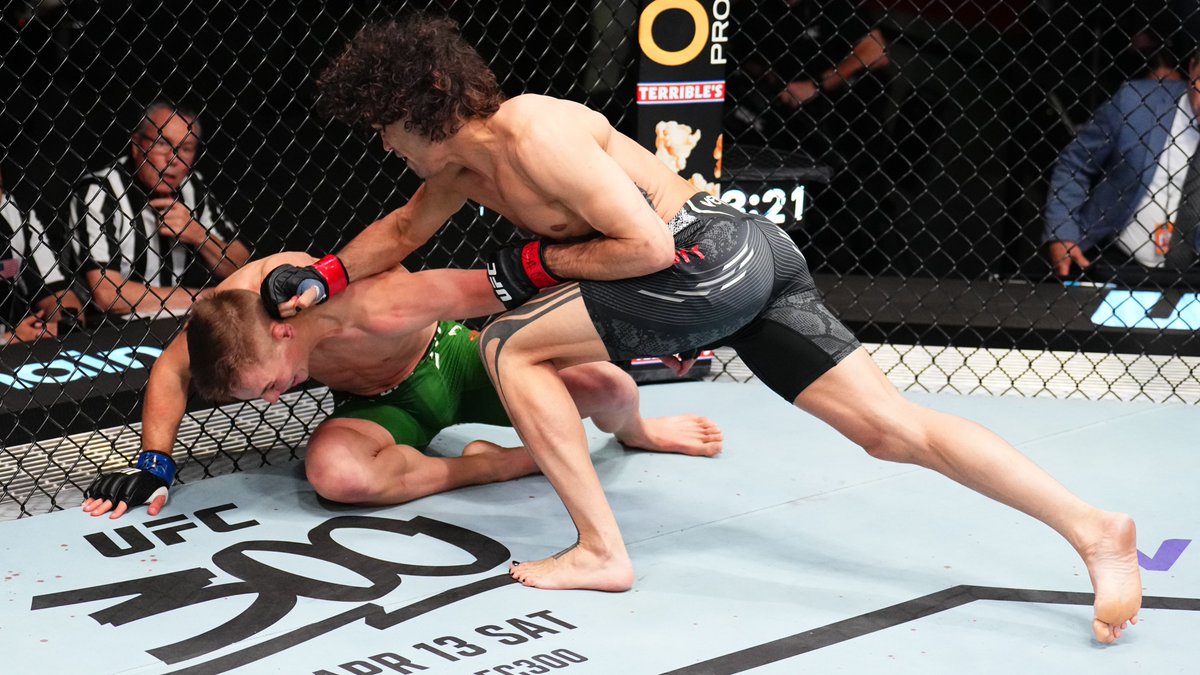 ufc's tweet image. Put on a show last night 🤩

Who do you want to see @PaytonTalbott in the Octagon with next? #UFCVegas89