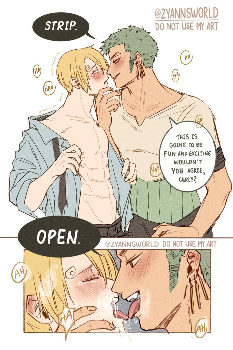 zyannsworld's tweet photo. Dom/Sub AU (2/4) ⚔️🕒
#zosan #โซซัน https://t.co/Kzt3Q4JsTE