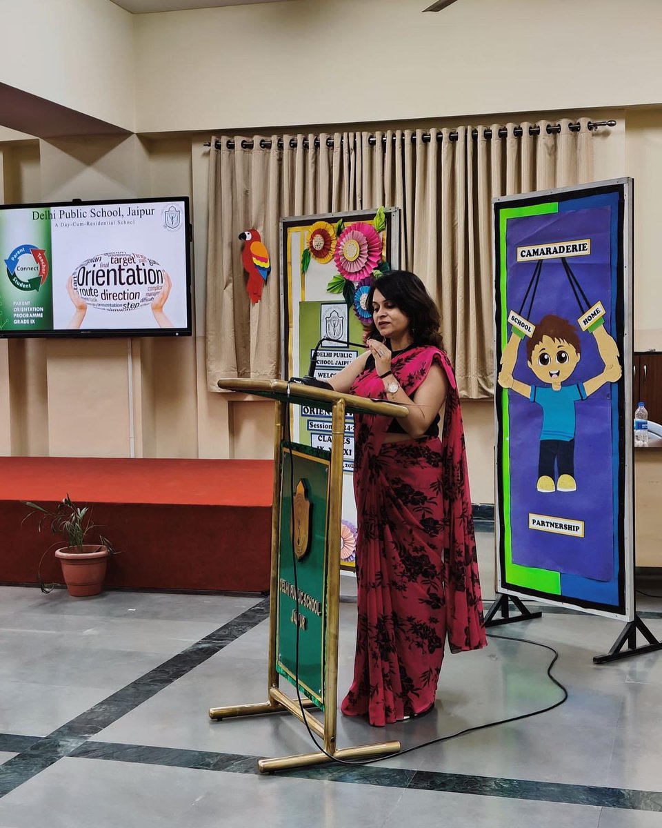 DPSJaipur's tweet photo. Igniting Minds, Embracing Excellence!
DPS Jaipur’s Parent Orientation for Grades IX-XI, held on March 20, 2024, welcomed the students and the parents with enthusiasm.
#dpsjaipur #delhipublicschooljaipur #orientation #cbseschool https://t.co/om3O1GiIbu
