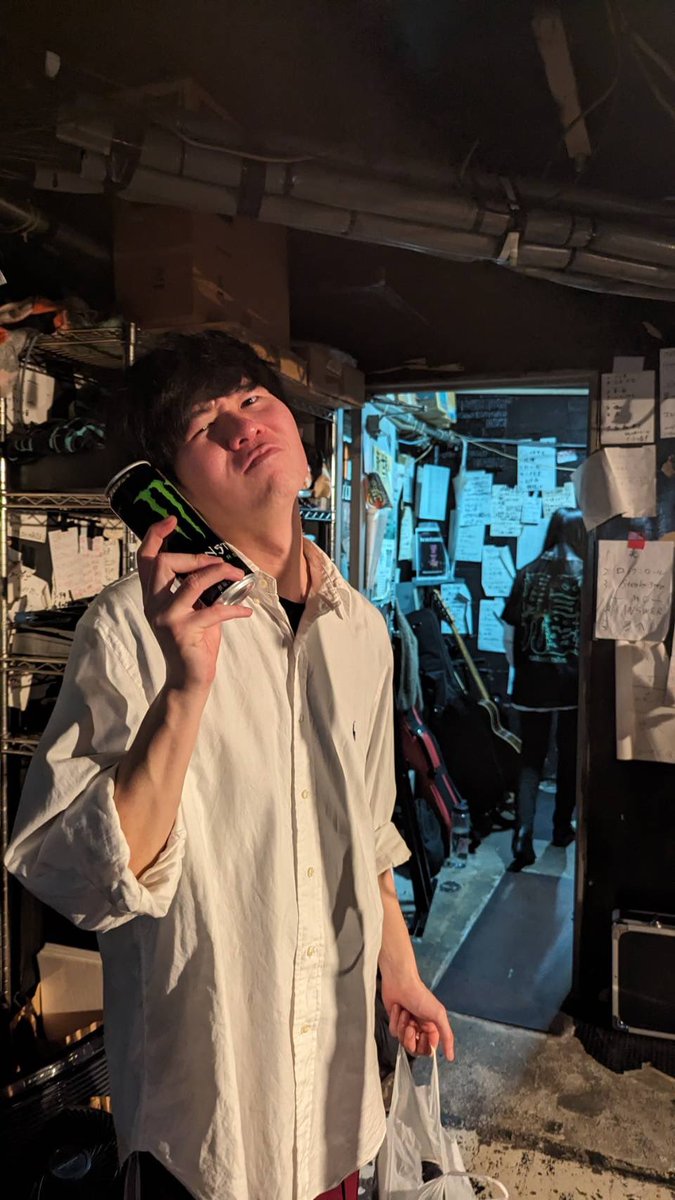 hello_harlow's tweet photo. 2024年3月23日
【Tomoe『新潟から東京へ跳ぶ』前LAST LIVE】
三条ロケット・ピンク

1. Monster night
2. Live
3. 花緑青
4. 信仰宗教
5. 終焉とピストル
6. No title
7. 藍を呑む

見に来てくれた時音の小学校からの友人からMonsterいただきました❣️
ありがとうございます！！ https://t.co/uAnxrnTh8v