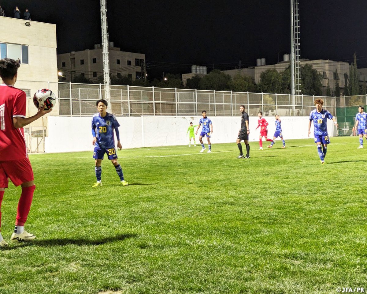 🔹U-19日本代表🔹
【Match Report✍️】

🏆国際親善試合
🗓️3/23(土)23:00(現地時間)
🏟Khirbet El Souk Stadium(ヨルダン)

🇸🇾U-19シリア代表 2 (1-0) 2 U-19日本代表🇯🇵
⚽️#平賀大空(京都サンガF.C.)、#佐藤龍之介(FC東京)