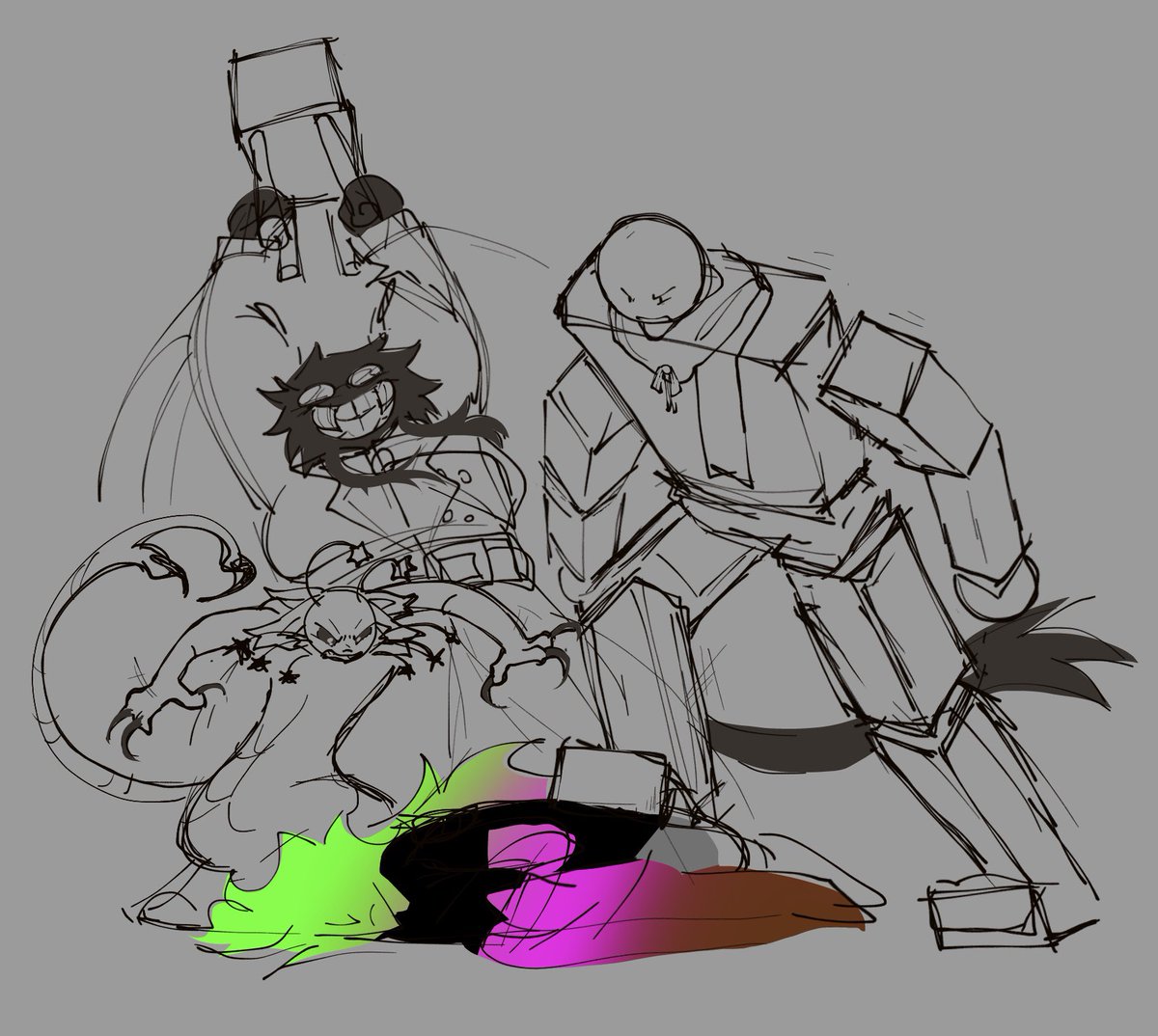 Pla3maS's tweet photo. unpleasant gets jumped #regretevator https://t.co/UC3vSHNGsC