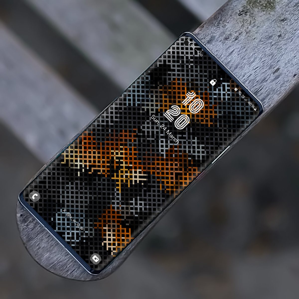 x_w_o_w's tweet photo. 🧱 Rustic Net Wall.

Want This Exclusive #ios #android Wallpaper?

It's super easy:
- Follow me (@x_w_o_w)
- Must Retweet &amp; like this post
- Mention 🔥 emoji in comment.

I shall send you the download link straight to your inbox. Enjoy!

#Wallpapers #design #xwow https://t.co/jxGx0cMhfg