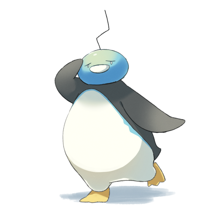 「ペンギン ポケモン×ポケモン」のTwitter画像/イラスト(新着)