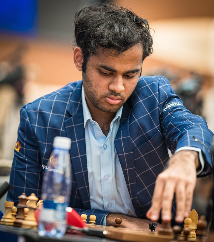 mgd1_esports's tweet photo. CHESS THIS WEEK
GM Arjun Erigaisi ( @ArjunErigaisi ) played two games in the Bundesliga last week. With the two wins, he gained 2.8 rating points and has now climbed up to World no. 9 in live ratings!
๐ธ: @LennartOotes
#ChessThisWeek #Chess