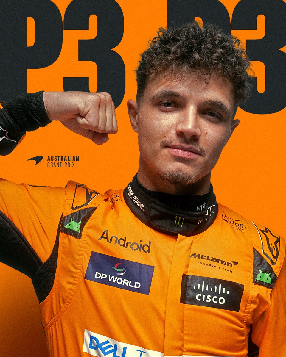 McLaren (@mclarenf1) on Twitter photo YES! FIRST PODIUM OF 2024! ๐
<a href="/LandoNorris/">Lando Norris</a> brings home P3 in Melbourne! ๐งก
#AusGP ๐ฆ๐บ YES! FIRST PODIUM OF 2024! ๐
<a href="/LandoNorris/">Lando Norris</a> brings home P3 in Melbourne! ๐งก
#AusGP ๐ฆ๐บ