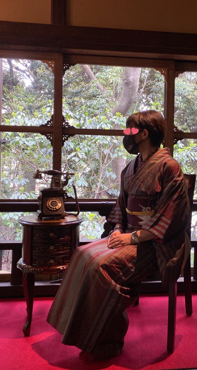 Barbs_Den's tweet photo. でんでんの「出來ごころ」を観てたら、アンティークのお着物を着たくなっちゃった❤️

雅叙園の百段階段のアンティーク展、アンティーク着物を着て昨年お邪魔したら、「当方で借りられました？」とスタッフさんに聞かれて嬉しかったー❤️

#百段階段  #雅叙園 #アンティーク着物 #着物 #着物は好きに着ろ https://t.co/QXmw3P0KN9