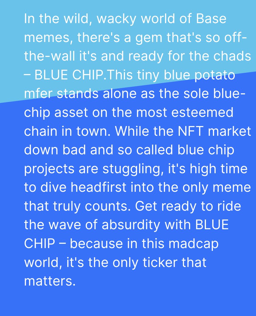 AlphaHyphae's tweet photo. next blue chip MEME coin is #BLUECHIPcoin but of course theres a method to my madness ya slept on #DOGINMEcoin faded Black Rock #BLACKcoin and PEPE But Blue #PBB how people will use leverage but wont BUY Penjamin Blinkerton #PEN i mean well everyone crying over dip im printing https://t.co/Bh612nzoEC