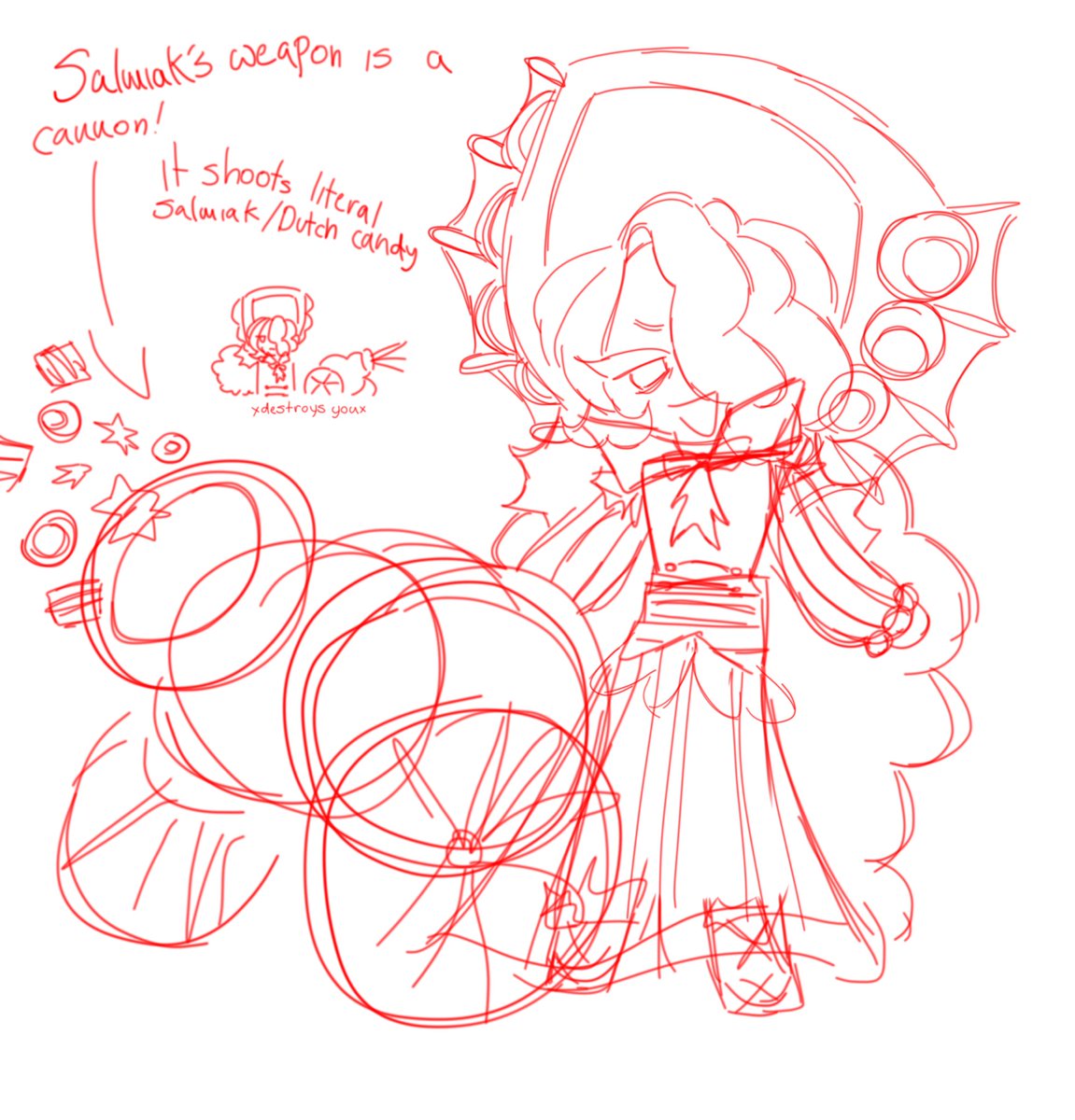 lakritzes's tweet photo. forgof to give him a weapon but i finally thought of one #cookierun #cookierunoc https://t.co/h8OnTq5EjT